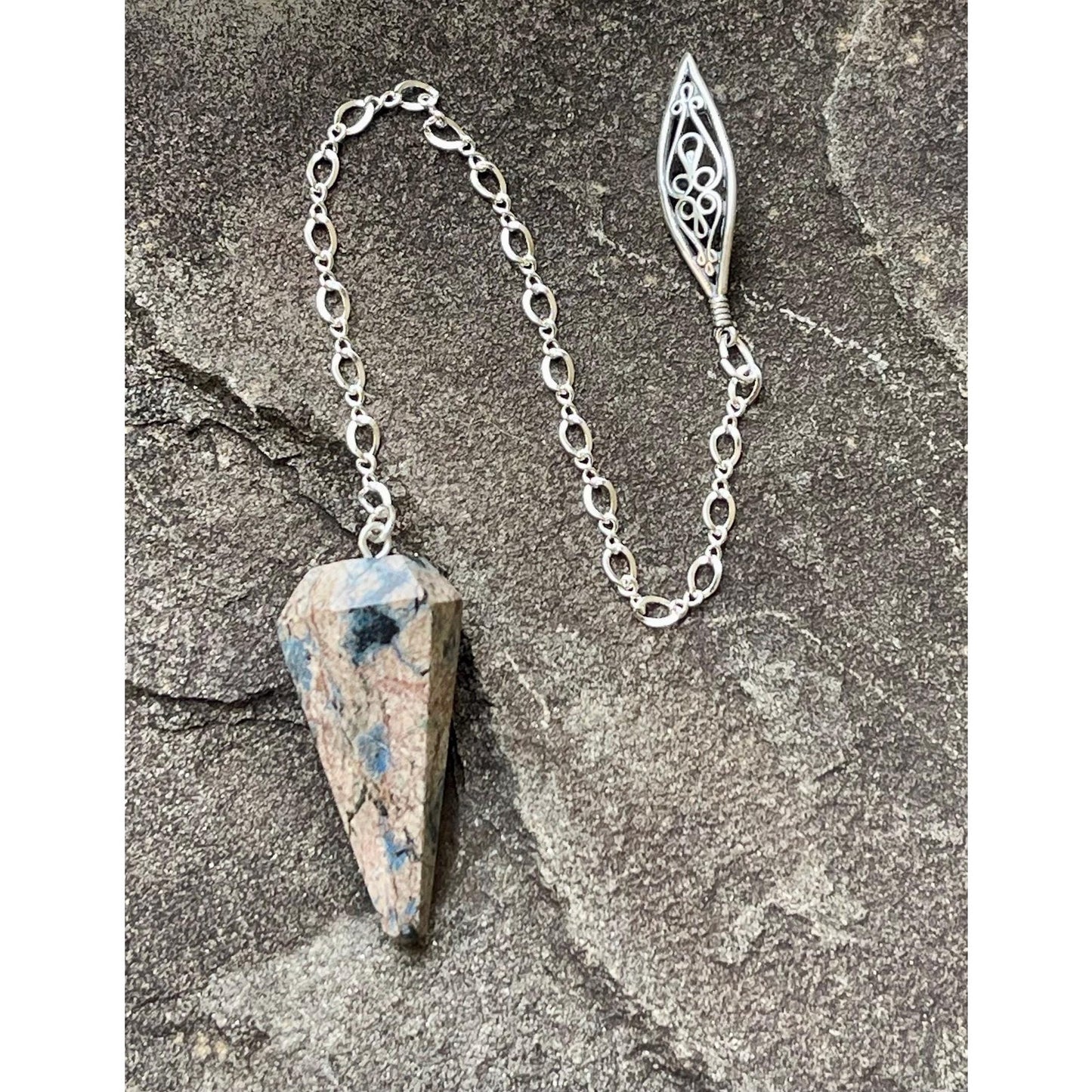 Sterling Silver Chrysocolla Pendulum