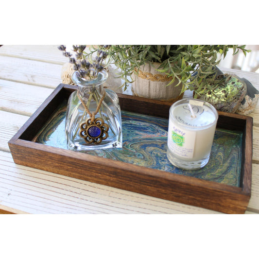 Candle Holder Tray with Spirit Candle